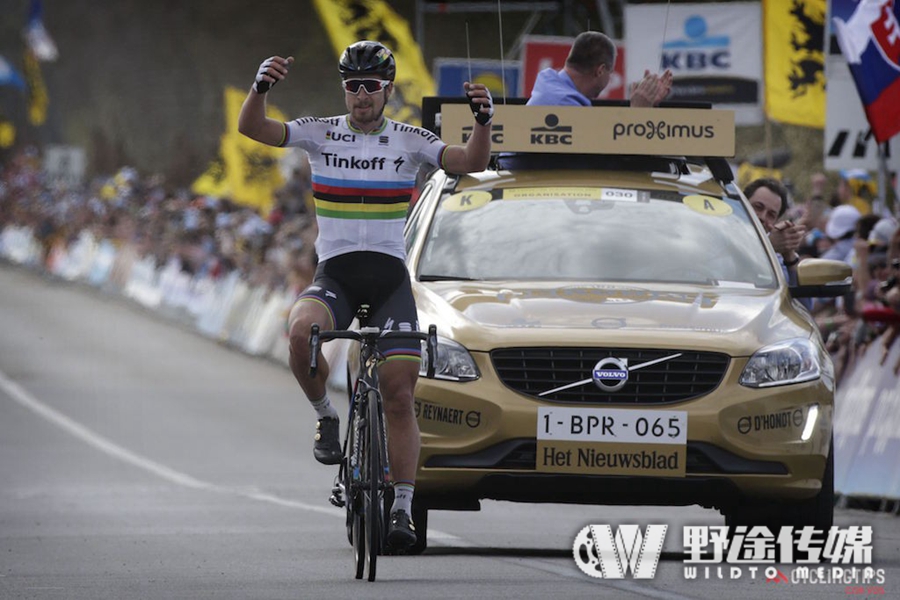 百届环弗兰德斯赛：中国车手首秀 萨甘单飞夺冠 坎神亚军谢幕