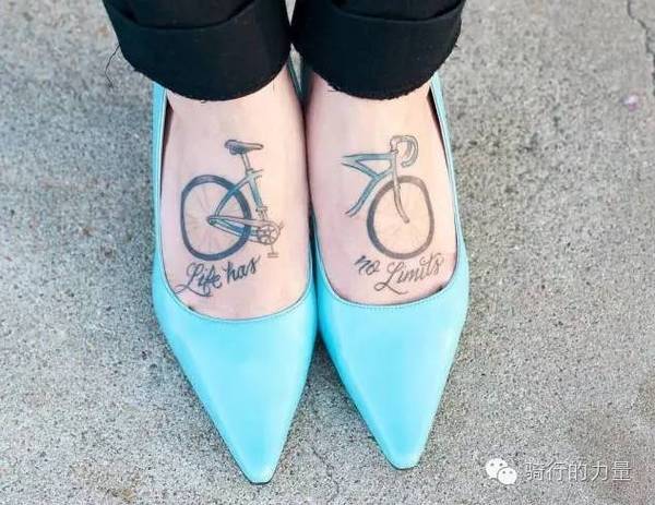 自行车纹身有多美？看完我也想纹一个
