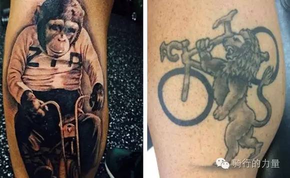 自行车纹身有多美？看完我也想纹一个