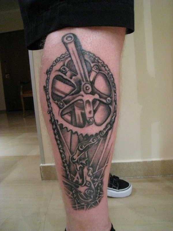 自行车纹身有多美？看完我也想纹一个