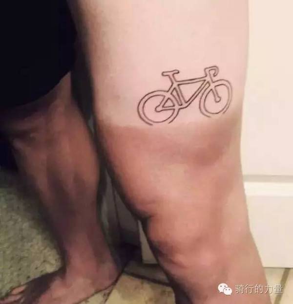 自行车纹身有多美？看完我也想纹一个