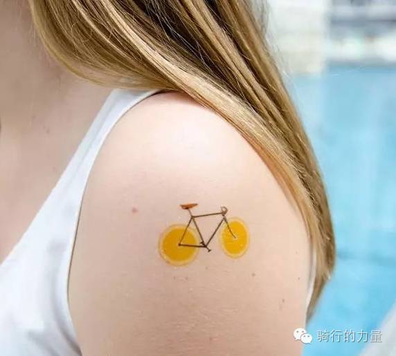 自行车纹身有多美？看完我也想纹一个