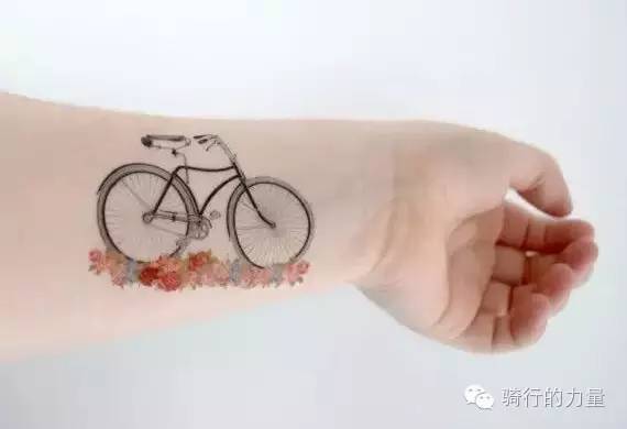 自行车纹身有多美？看完我也想纹一个