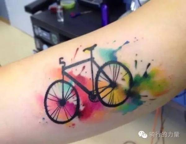 自行车纹身有多美？看完我也想纹一个