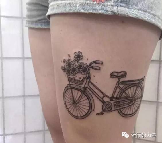 自行车纹身有多美？看完我也想纹一个