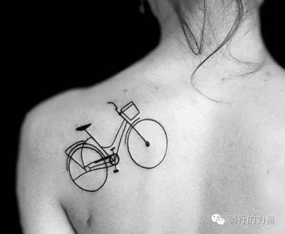 自行车纹身有多美？看完我也想纹一个