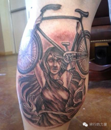 自行车纹身有多美？看完我也想纹一个