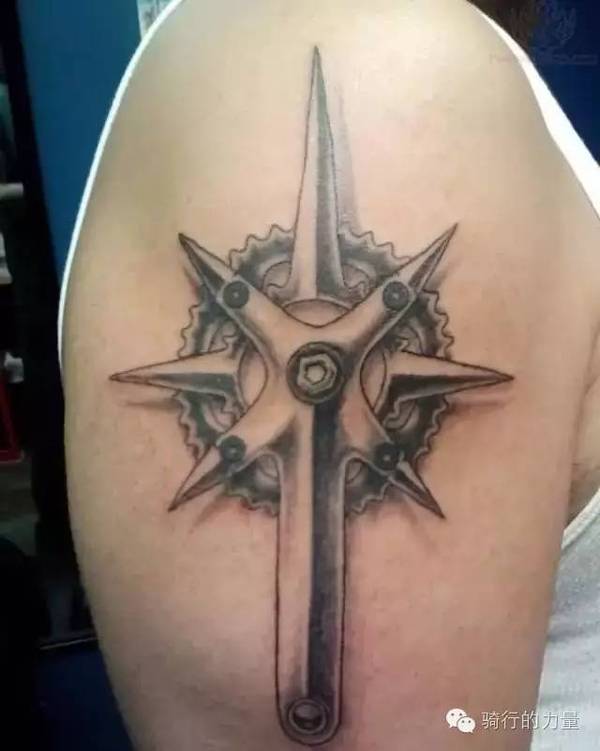 自行车纹身有多美？看完我也想纹一个