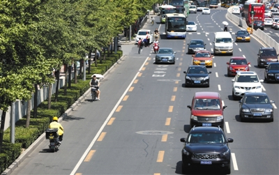 中国首条“自行车高速公路”有望在北京兴建