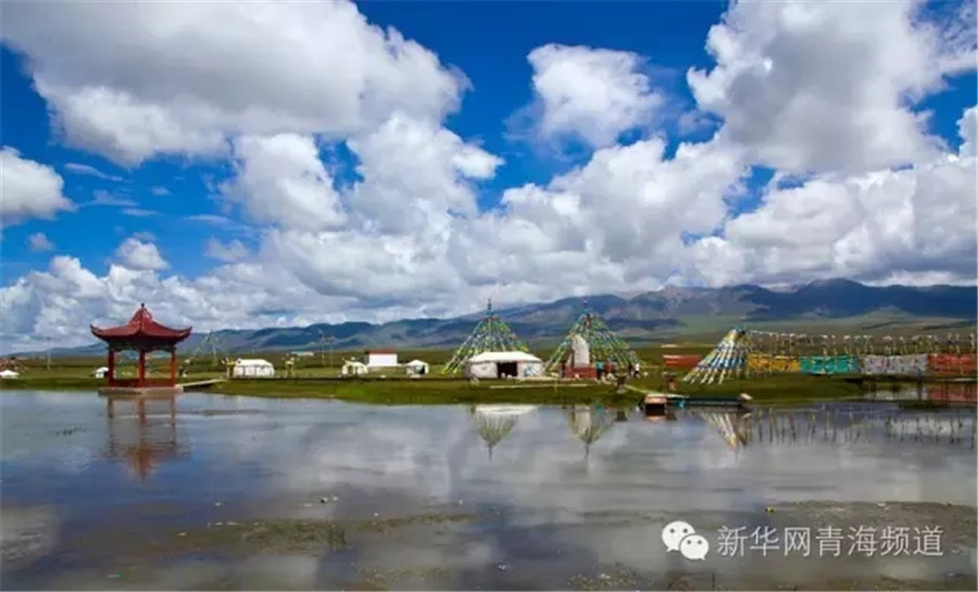 环湖赛｜第四赛段贵德—青海湖：油菜花+青海湖  让你看个够