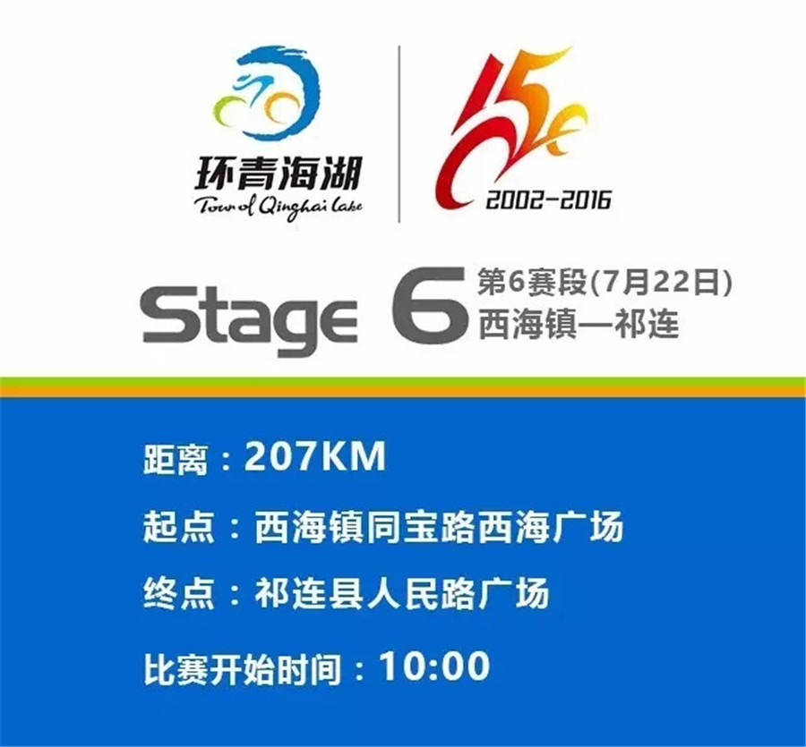 环湖赛｜第六赛段西海镇—祁连：距离长  难度大  海拔高
