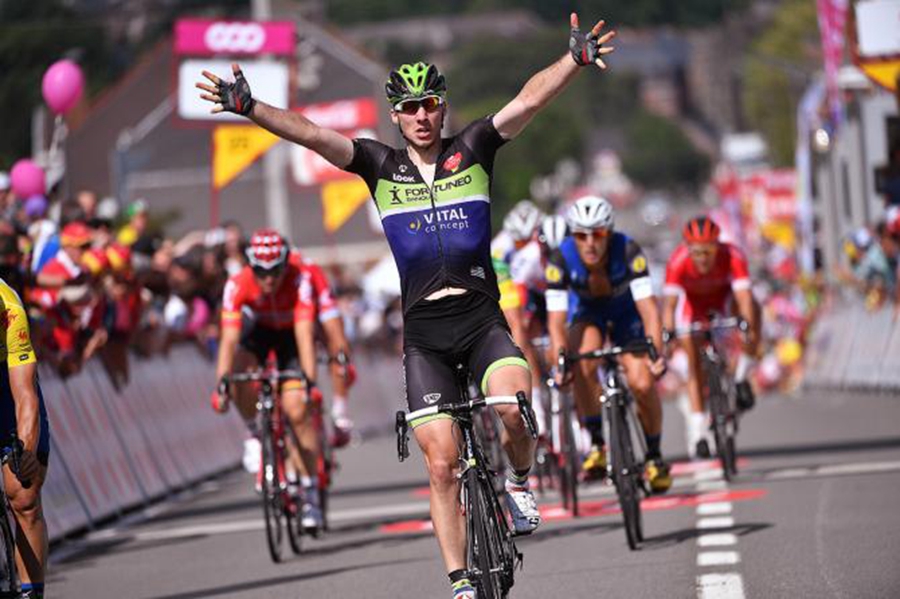 环瓦隆：乐透车队法莱赢得第二赛段 布南继续保持领先