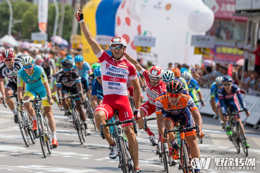 环中国 Ⅱ｜第一赛段 本法托再夺冠 马里尼收获黄蓝两衫