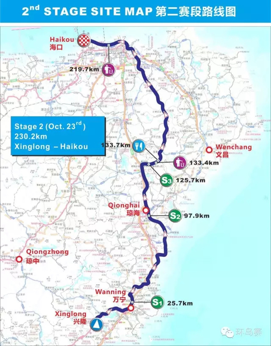 环岛赛｜跟着线路逛海南 第二赛段 万宁·兴隆-海口