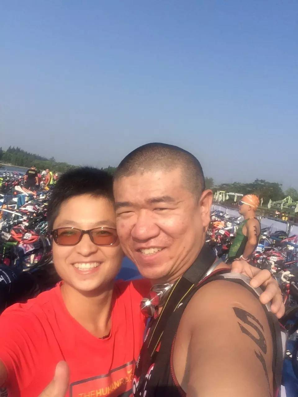 打铁三年他首次站上领奖台  之后又将挑战大铁