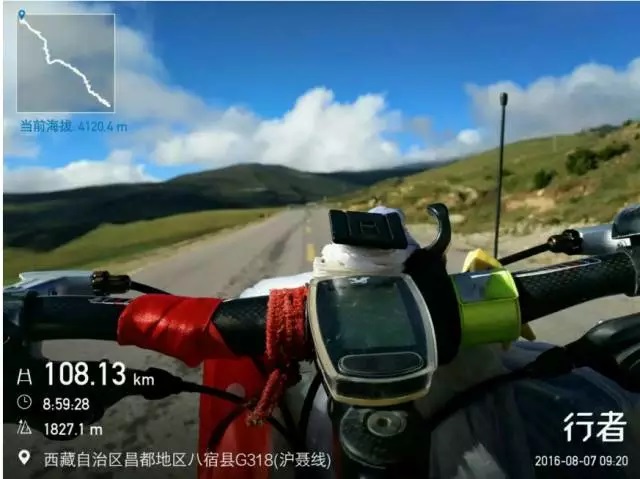 景德镇69岁老人独自入藏 82天骑行8000多公里