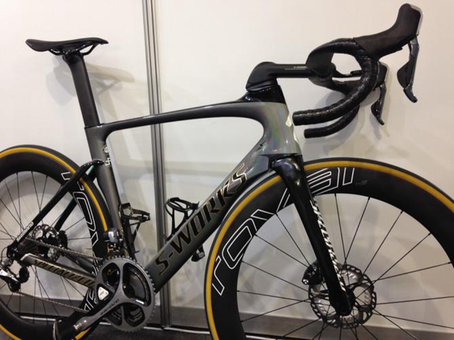 萨甘测试碟刹版新车Specialized Venge ViAS