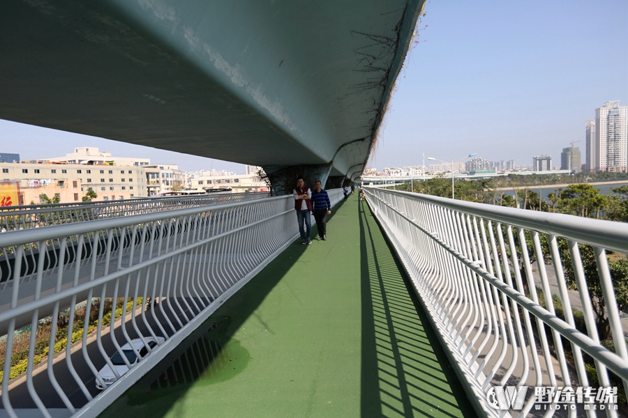 体验空中骑行！一探究竟国内首条空中自行车道