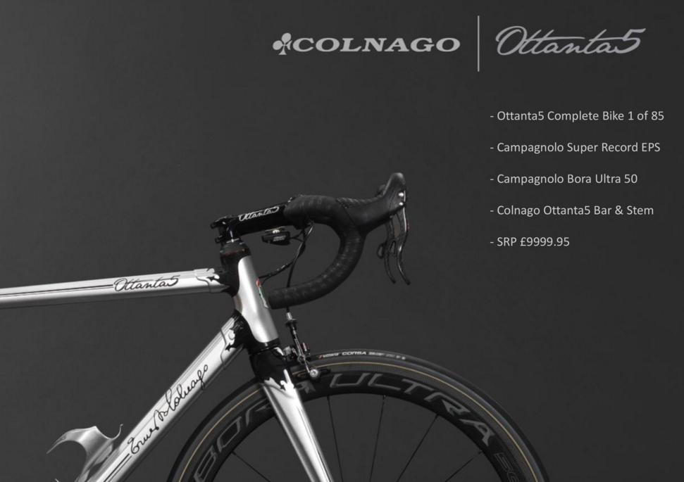 Colnago发布限量版豪车Ottana5纪念创始人85岁生日