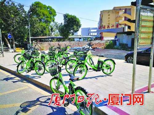 共享电单车首次现身厦门 主要投放在岛外