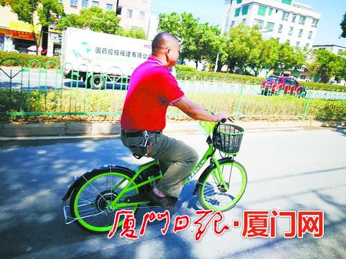 共享电单车首次现身厦门 主要投放在岛外