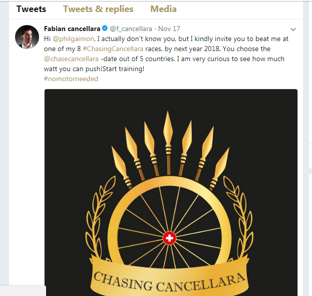 坎切拉拉机械禁药案后续：坎切拉拉向盖蒙发起比赛挑战