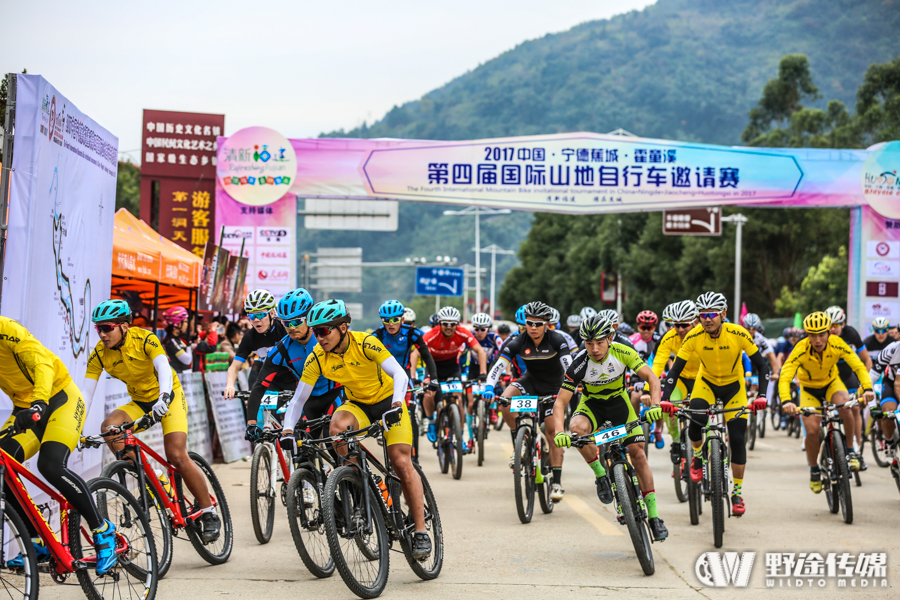 霍童山地车邀请赛：封宽杰例常夺冠  赛事选美代言