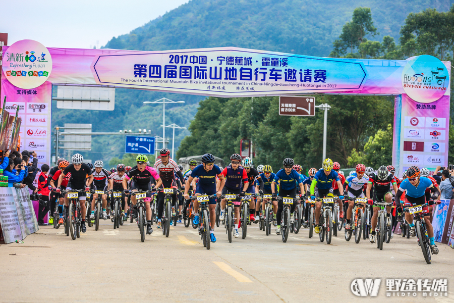 霍童山地车邀请赛：封宽杰例常夺冠  赛事选美代言