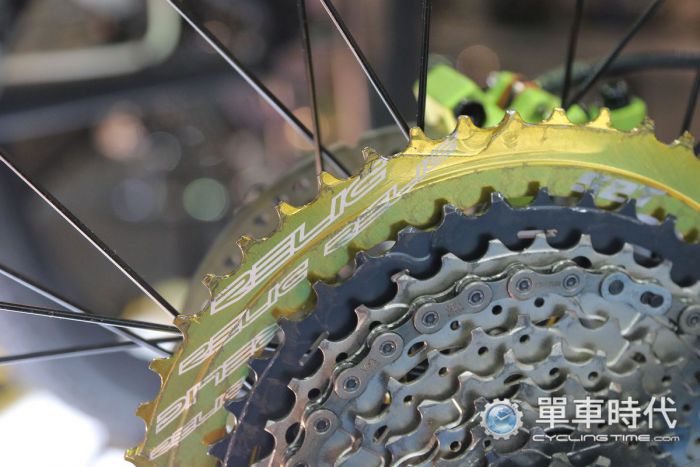 陡坡克星 50、52T超大齿盘台北展现身