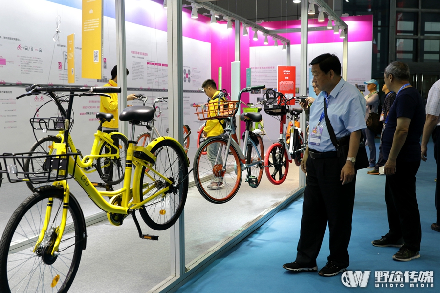 中國展｜首日花絮：無處不在的共享單車