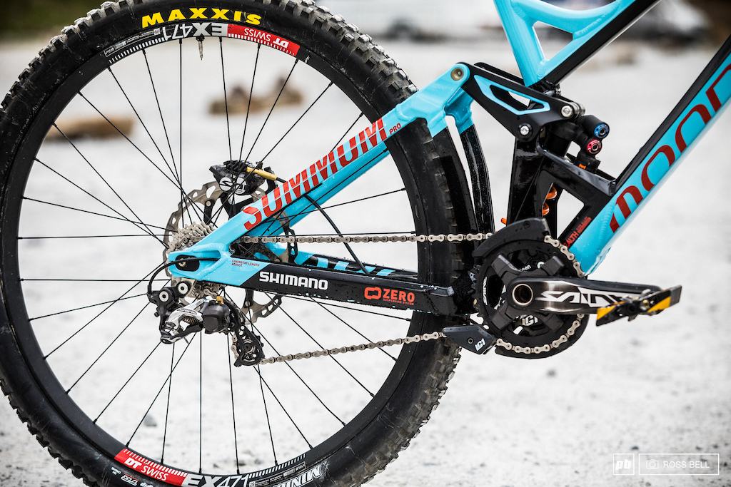 比尔堡大轮闪电战 - 丹尼·哈特的Mondraker Summum 29er