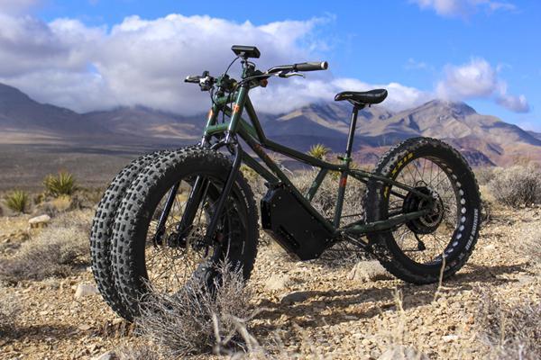 超霸气的越野自行车 这霸气的双前轮真是没谁了