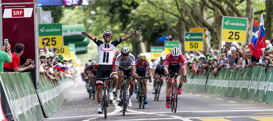 环瑞士S3：马修斯冲刺夺冠 一跃成为总成绩榜首