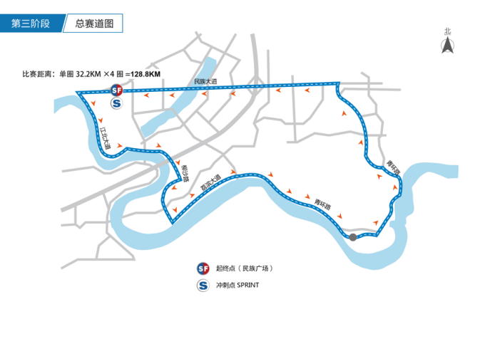 环广西线路图正式公布 六赛段全程944公里