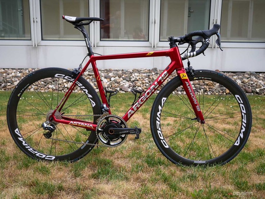 环法单站首胜 阿鲁的定制Argon 18 Gallium Pro
