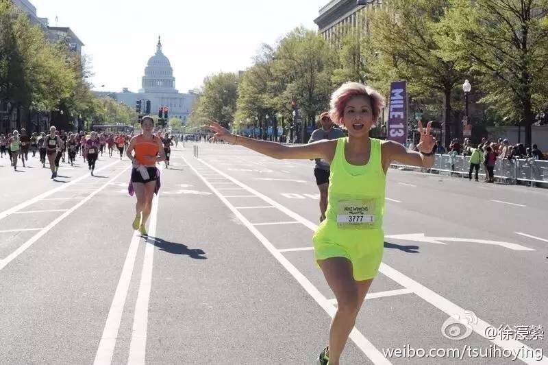 这个被陈奕迅宠了21年的女星 疯狂爱着马拉松