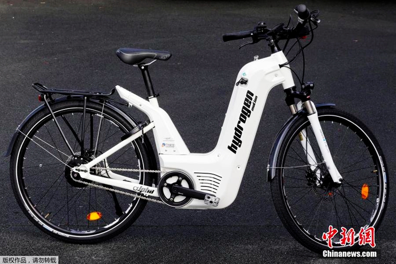 世界首款氢燃料自行车:只排放水 售价5.9万