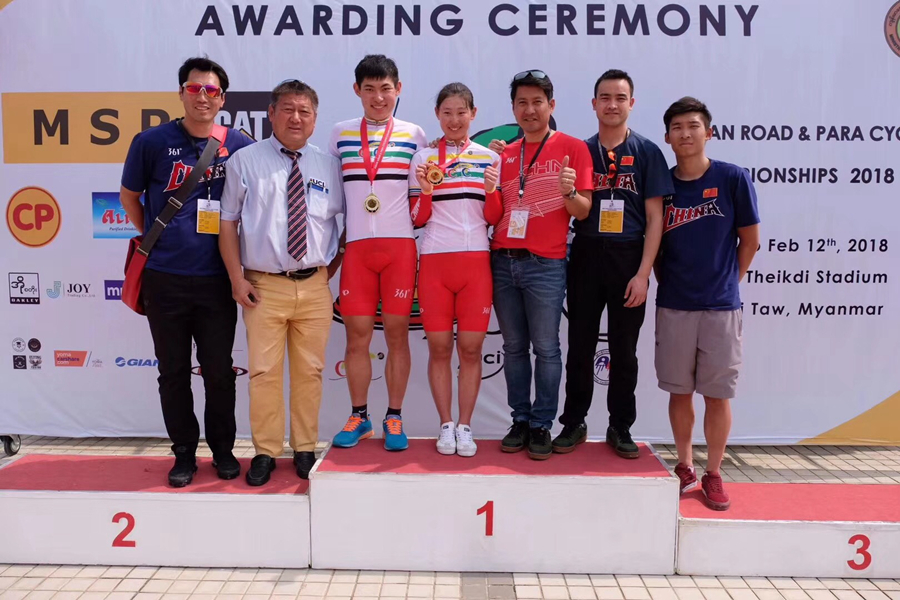 2018公路亚锦赛：中国队制霸男女U23个人计时赛