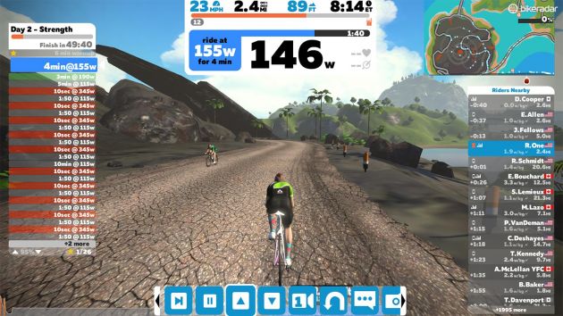 骑行台训练 可在Zwift上充分利用ERG模式