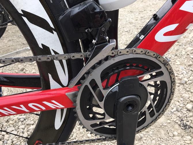 SRAM Red eTap 12速无线碟刹套件惊现琦玉绕圈赛