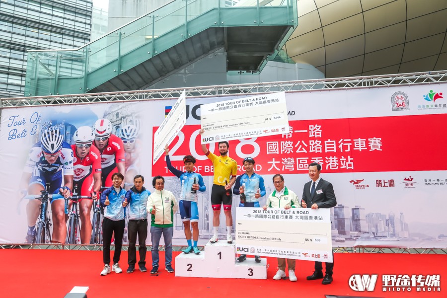 首届一带一路国际公路自行车赛 迪伦肯奈特摘获冠军