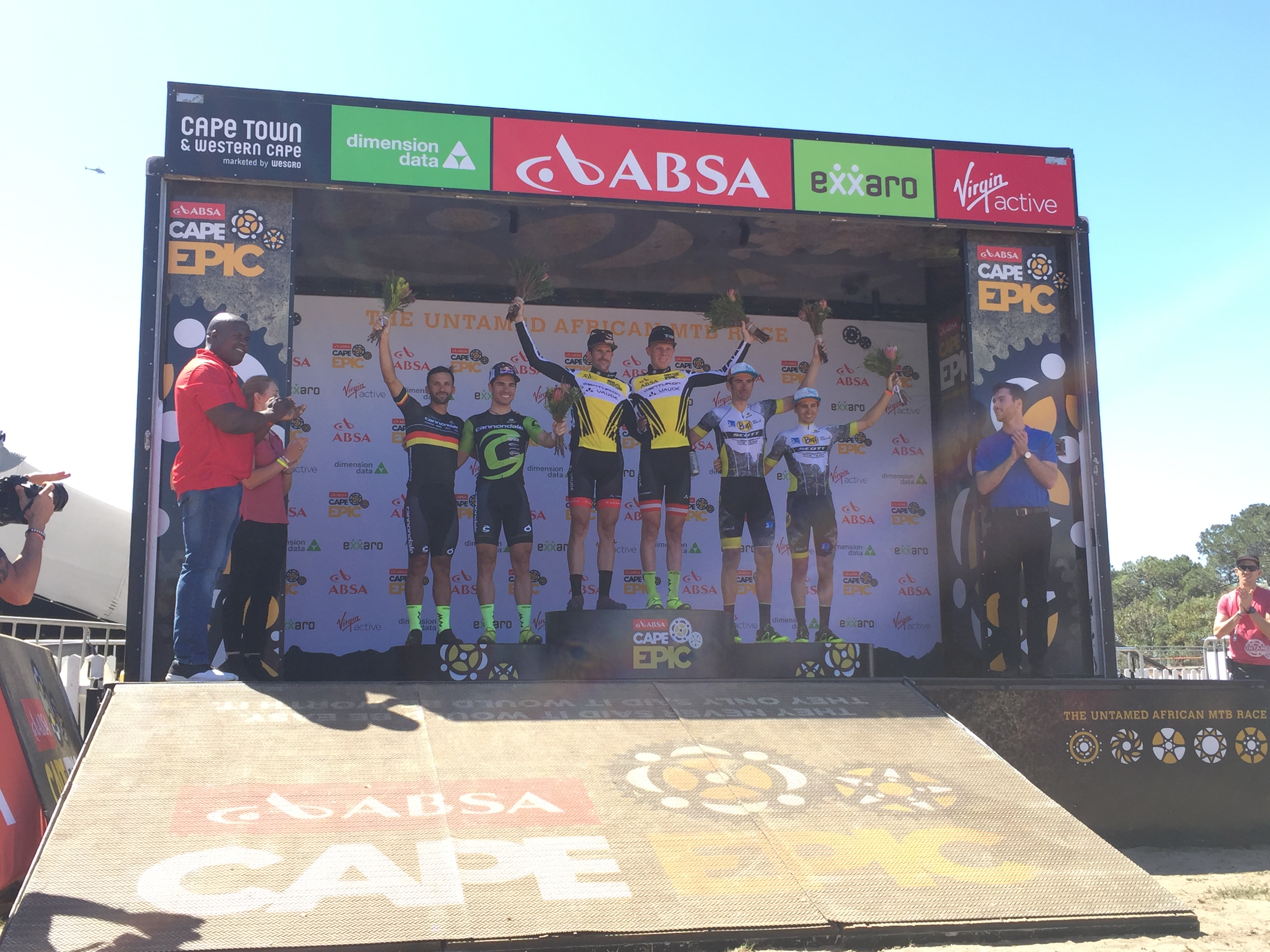 2018Cape Epic序幕赛：尼诺憾失领奖台 中国选手表现抢眼