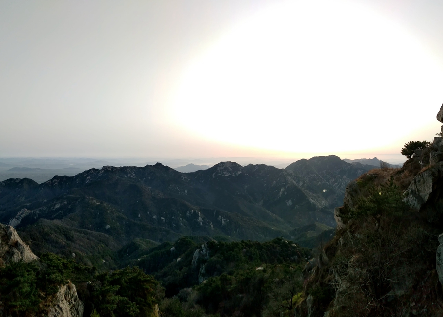 胖强寻山记｜骑闯蒙山之巅  一睹“寿星”风采