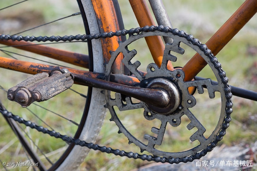 自行车刹车演变：最早的刹车竟然是勺子，1920年进化到倒闸花鼓