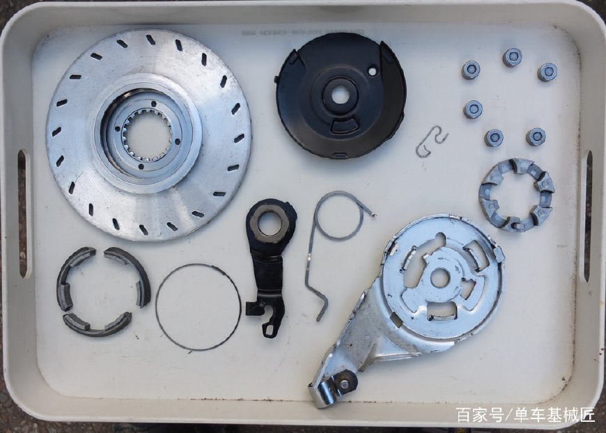 自行车刹车演变：最早的刹车竟然是勺子，1920年进化到倒闸花鼓