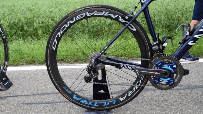 Pro环法战车 金塔纳的黑蓝Canyon Ultimate CF SLX