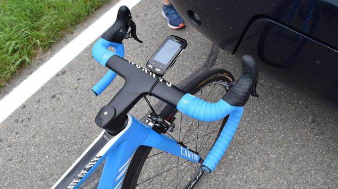 Pro环法战车 金塔纳的黑蓝Canyon Ultimate CF SLX