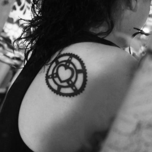 图集｜单车纹身：把自行车变成人体艺术