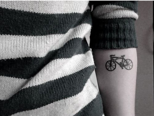 图集｜单车纹身：把自行车变成人体艺术