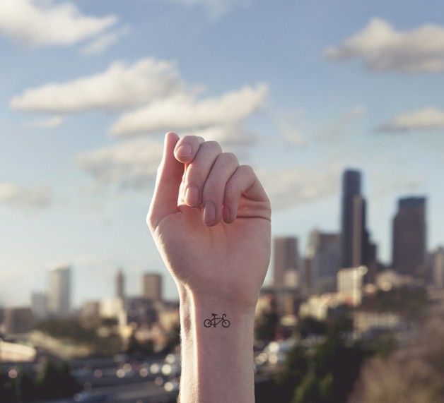图集｜单车纹身：把自行车变成人体艺术